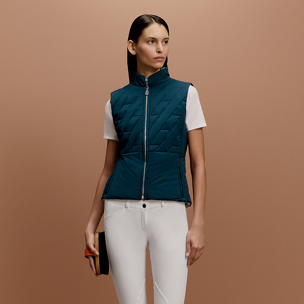 Paddock II sleeveless gilet | Hermès USA